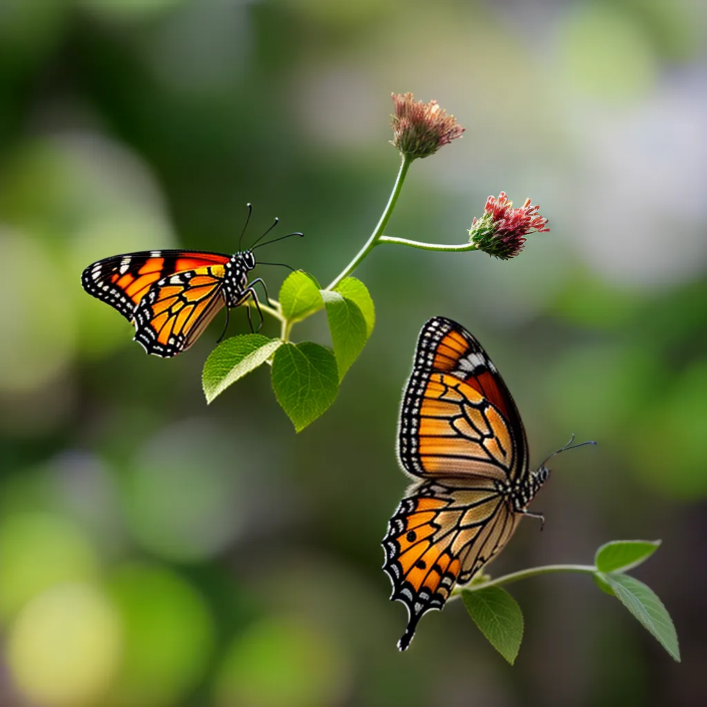 Fotos transformacao borboleta cristo