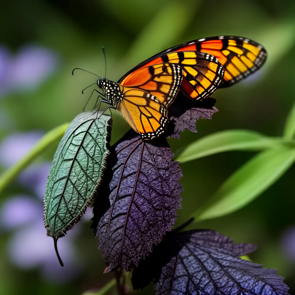 Fotos transformacao borboleta deus cores 2