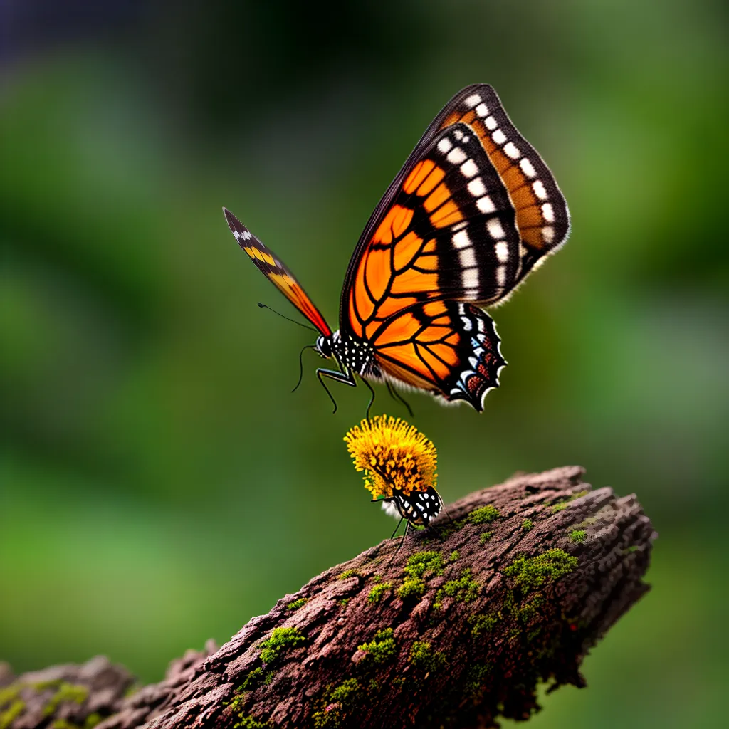 Fotos transformacao borboleta divina