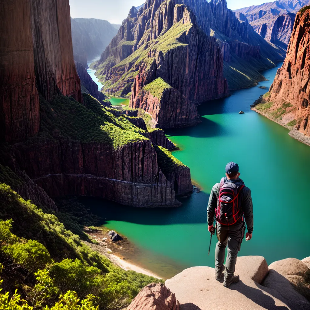 Fotos trilha canyon natureza cores ceu