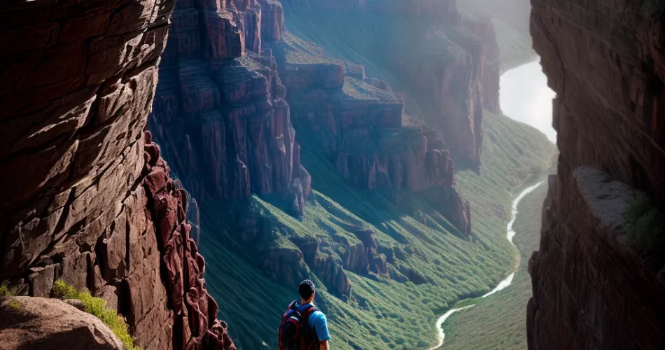 Fotos trilha por do sol canyon aventura