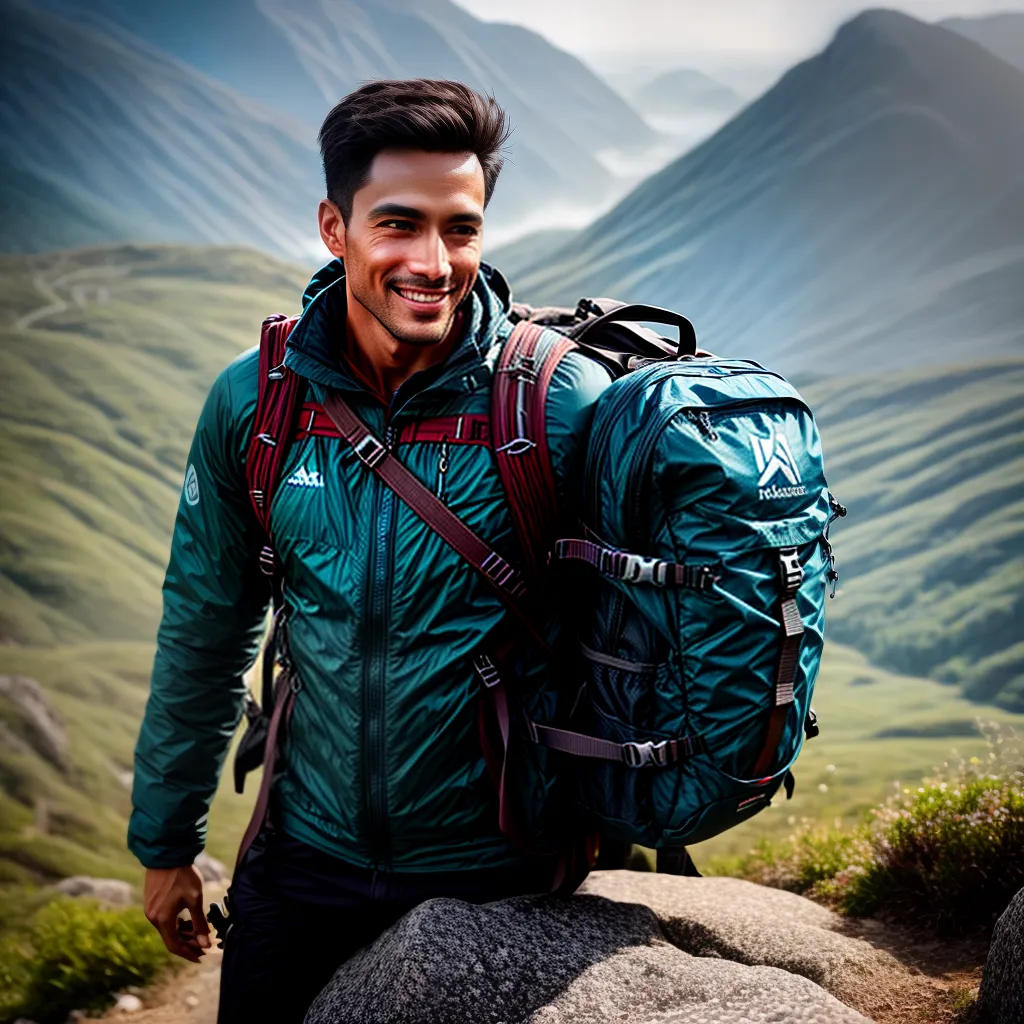 Fotos trilha sorriso mochila espiritualidade