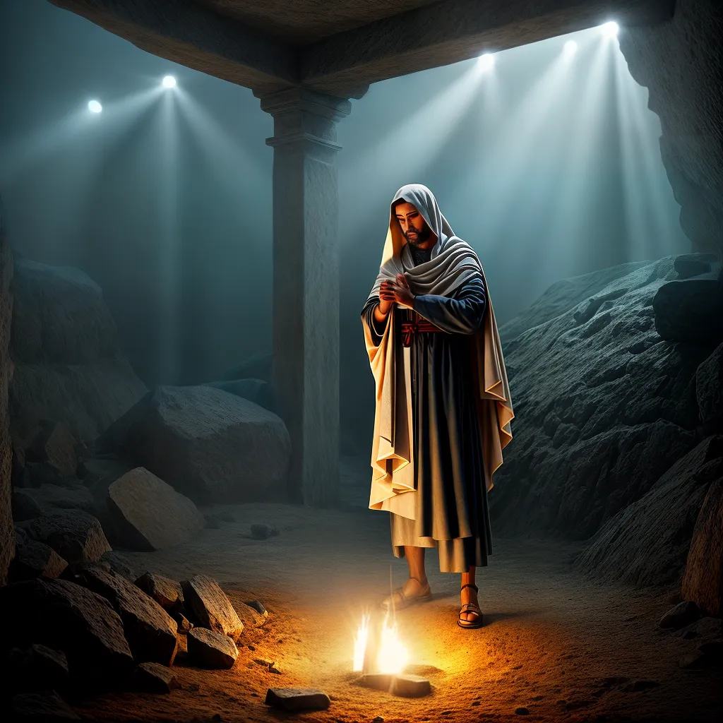 Fotos tumba vazia luz eternidade