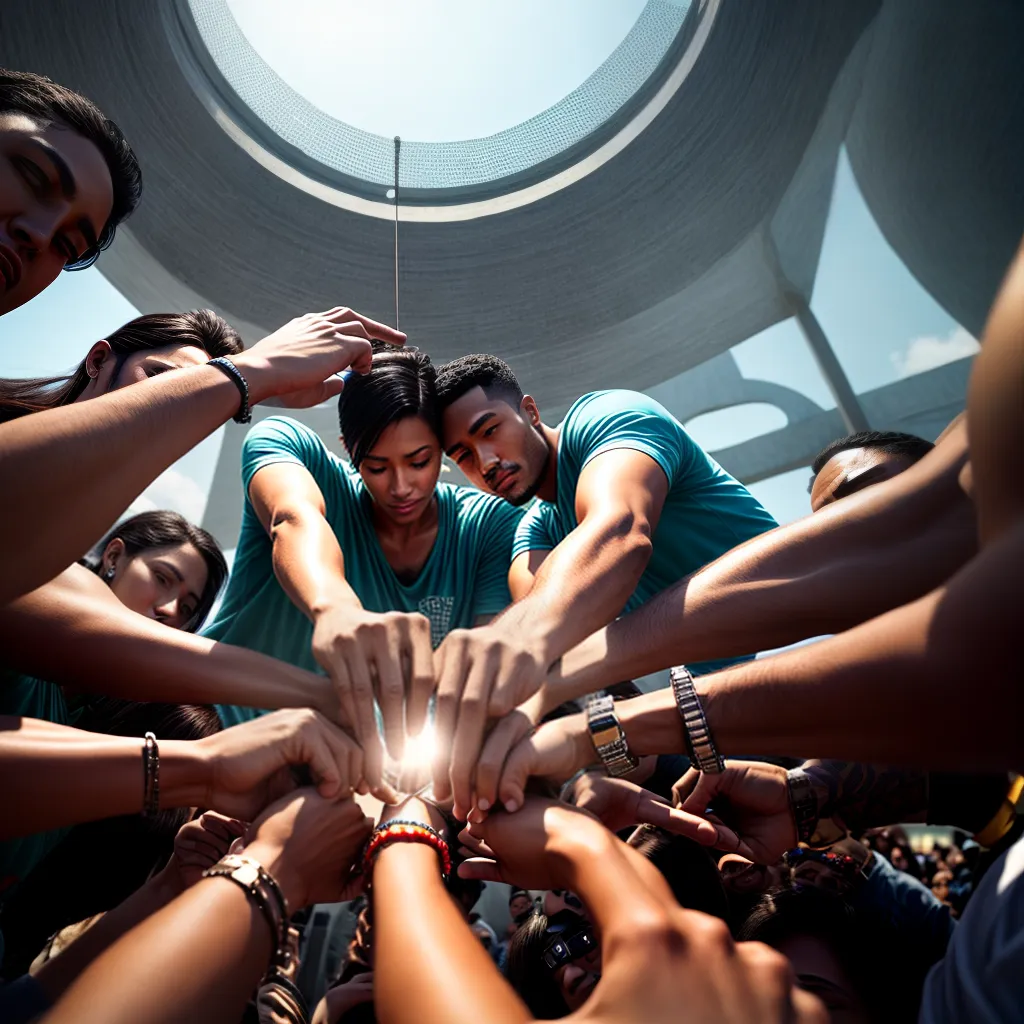Fotos uniao diversidade circulo biblia