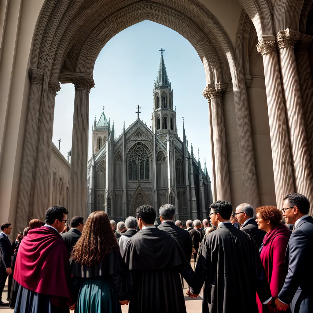 Fotos uniao igreja pessoas fundo