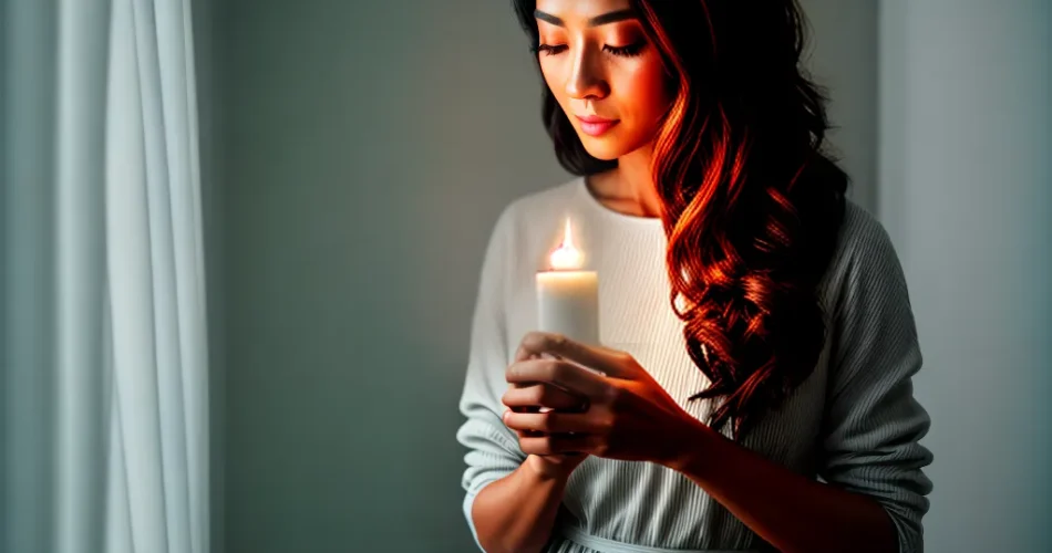 Fotos vela testemunho transformacao