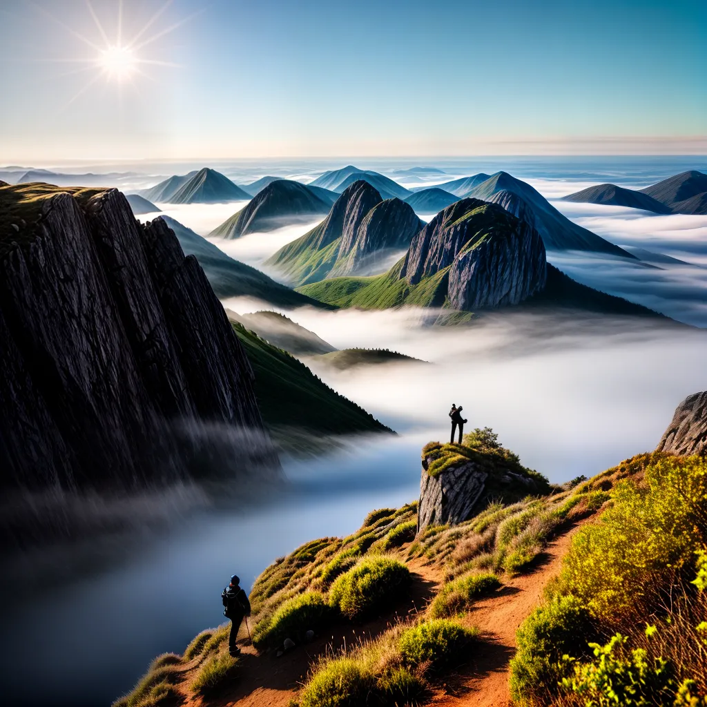 Fotos vida proposito montanha sol