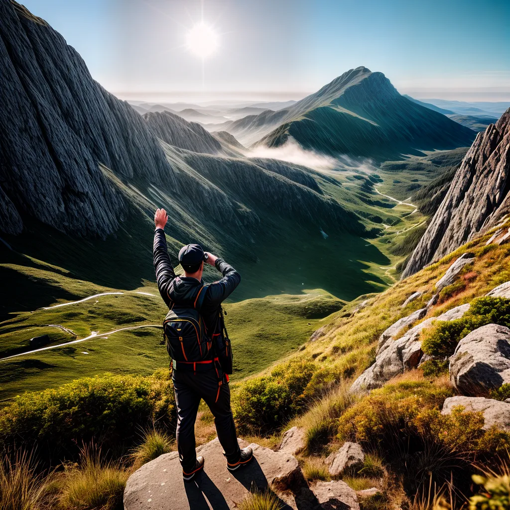 Fotos vitoria montanha sol fe paisagem