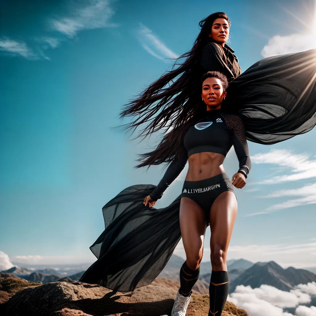 Fotos vitoria mulher montanha fe