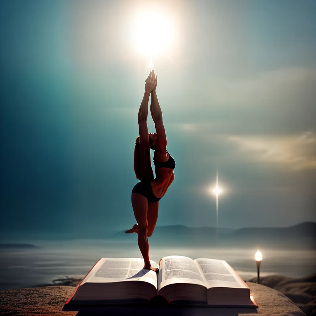 Fotos yoga biblia fe saude