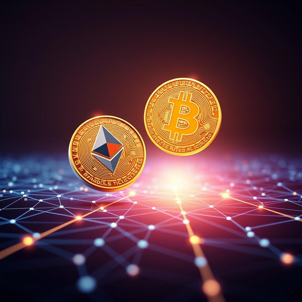 Representação visual de diferentes tipos de carteiras cripto Ilustração mostrando ícones representando diferentes tipos de carteiras cripto: web, mobile, desktop e hardware wallet.