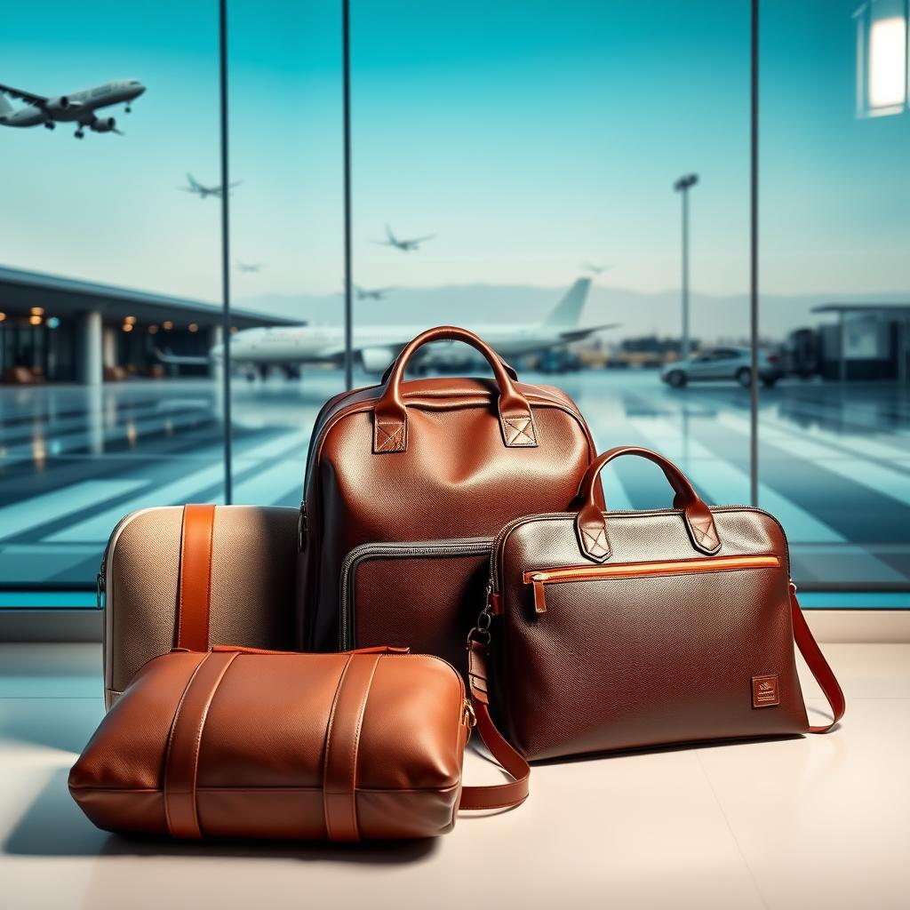 image Comparando diferentes tamanhos de malas de viagem