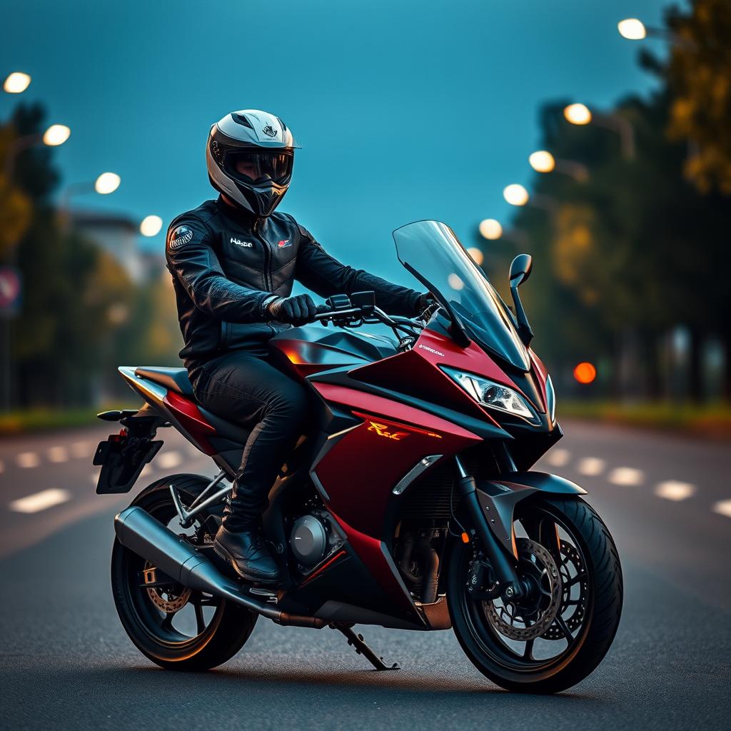Grupo de motociclistas em um curso de pilotagem defensiva e legislação de trânsito