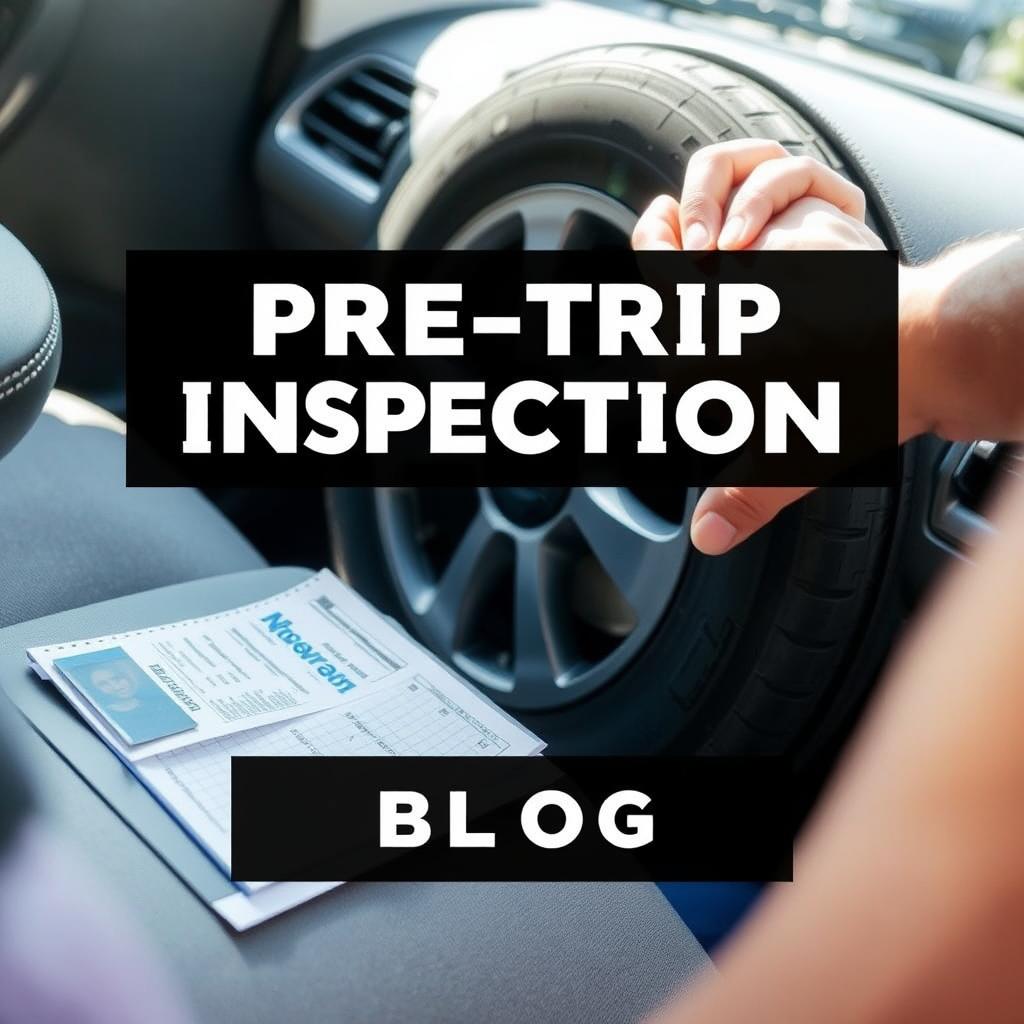 Mecânico verificando itens de segurança e fluidos de um carro antes de uma viagem.