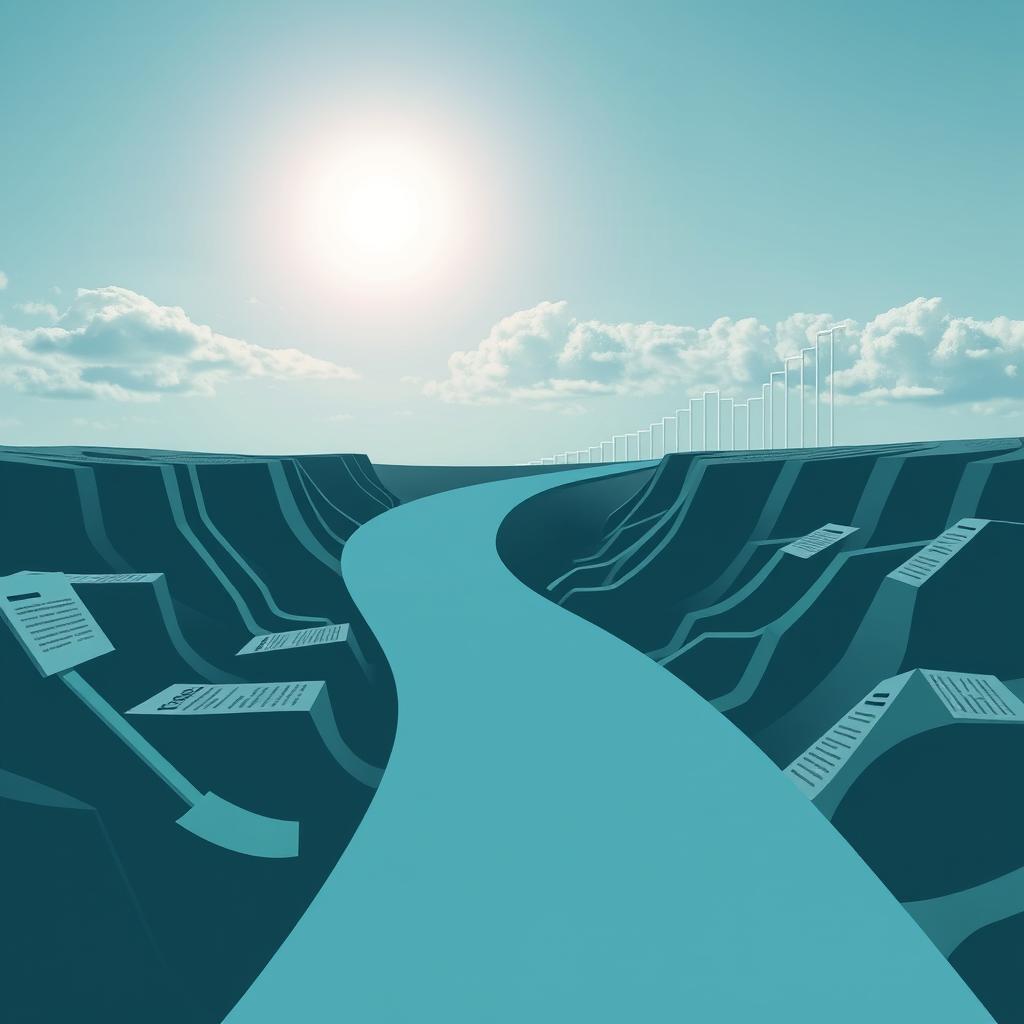 Uma pessoa analisando documentos e gráficos, representando a gestão de compliance e a análise de dados regulatórios.