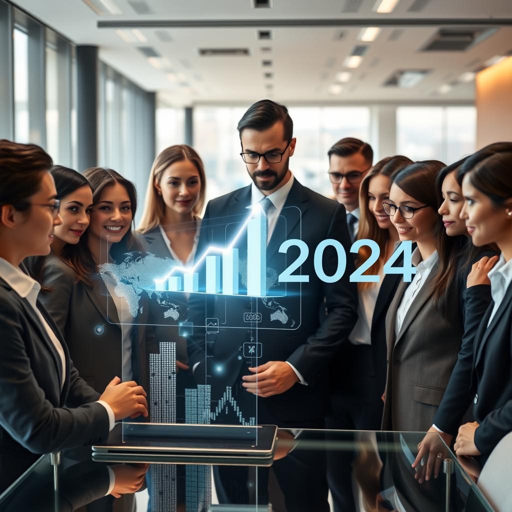 image Equipe multidisciplinar colaborando em uma sala de reuniões, utilizando um quadro branco para mapear estratégias de adaptação a uma nova regulamentação empresarial.
