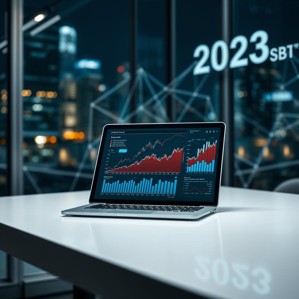 image Empresários discutindo tendências econômicas de 2023