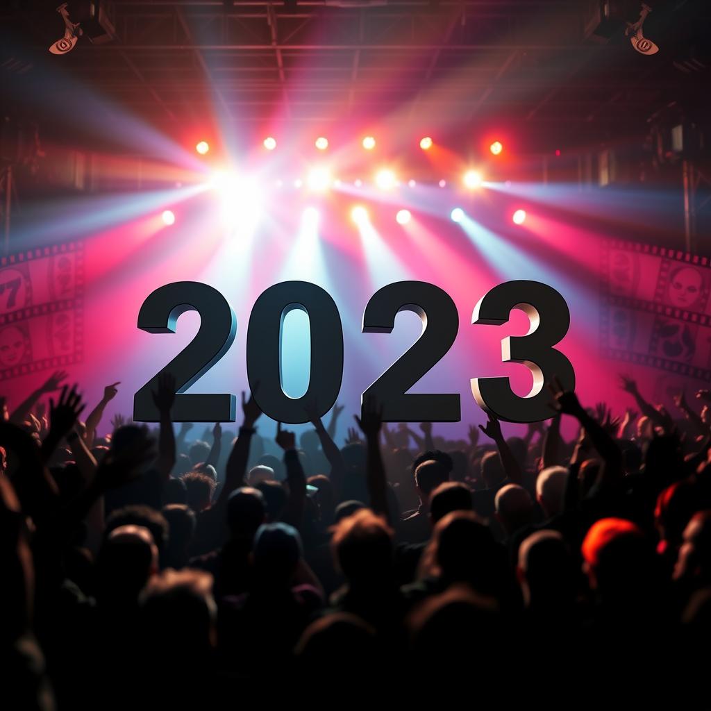 Público vibrando em um grande show de música