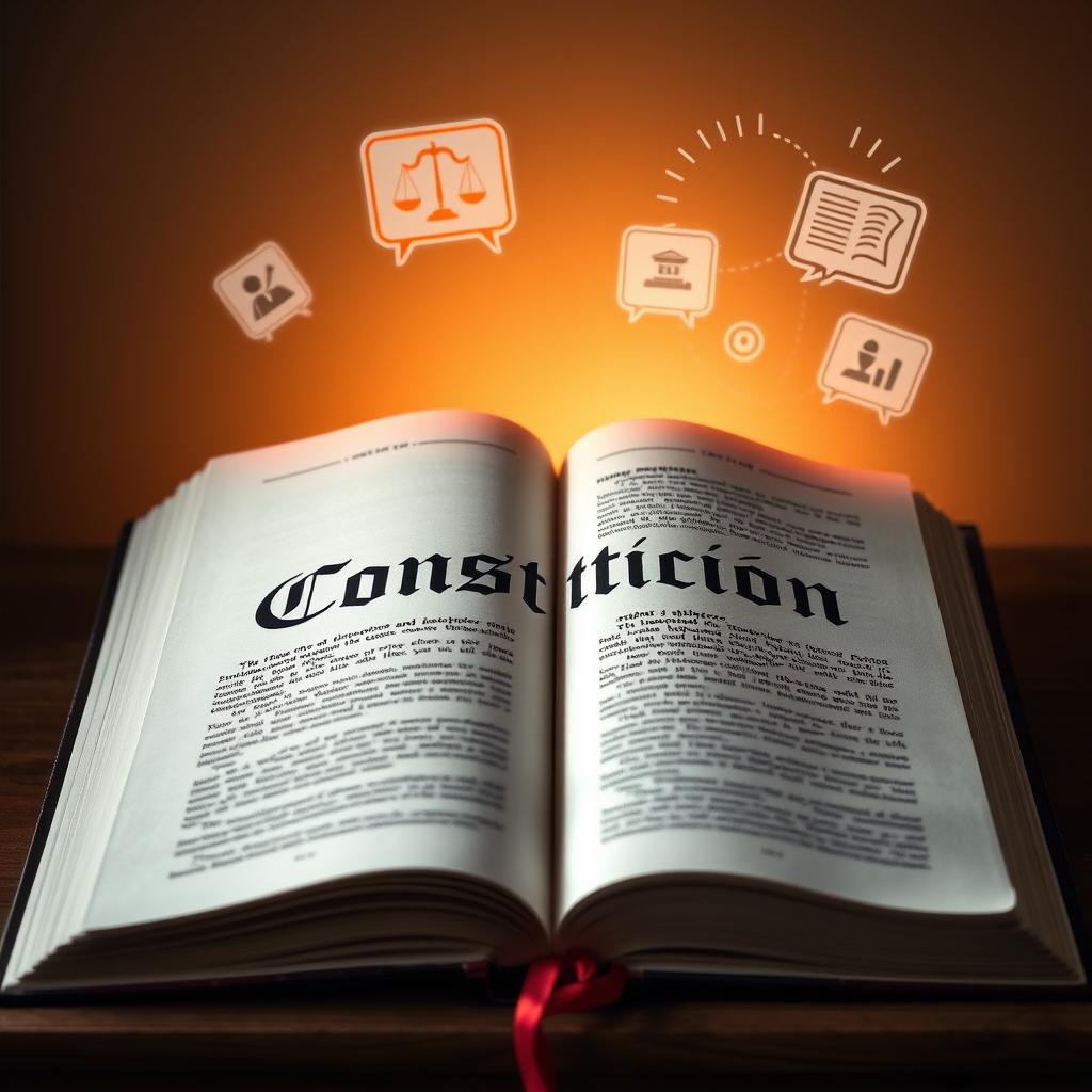 Pessoas discutindo documentos jurídicos em uma mesa, simbolizando o estudo da Constituição