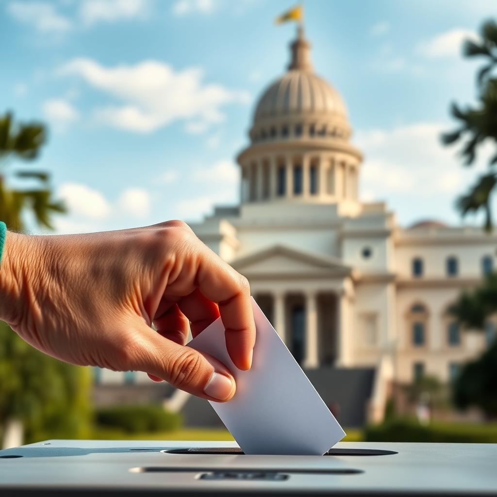 Representação gráfica de pessoas conectadas a um parlamento, simbolizando a ligação entre eleitores e a bancada.