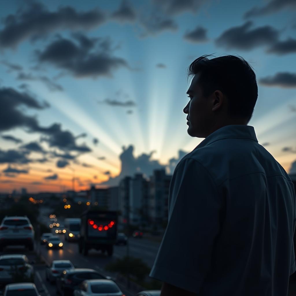 Representação visual da insegurança no Brasil, com silhuetas de pessoas em ambiente urbano noturno
