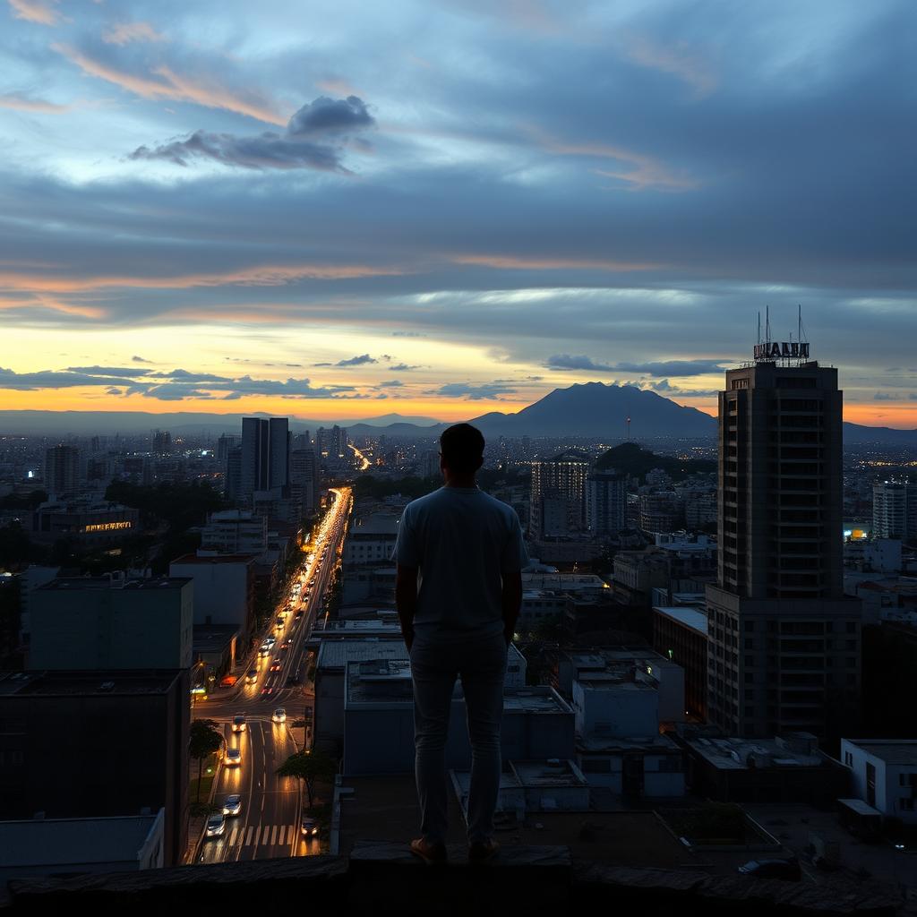 Policiais em patrulha em área urbana do Brasil, analisando a segurança local