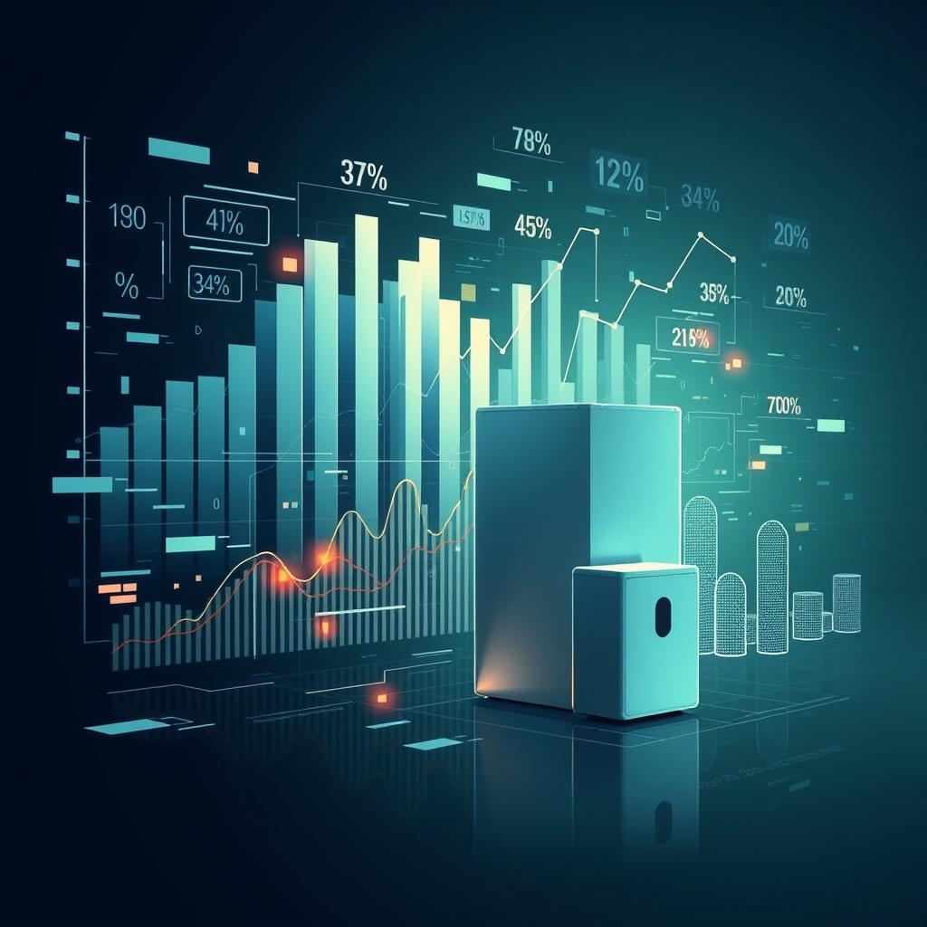image Visualização gráfica mostrando a evolução da intenção de voto de diferentes candidatos ao longo do tempo em uma pesquisa eleitoral hipotética.
