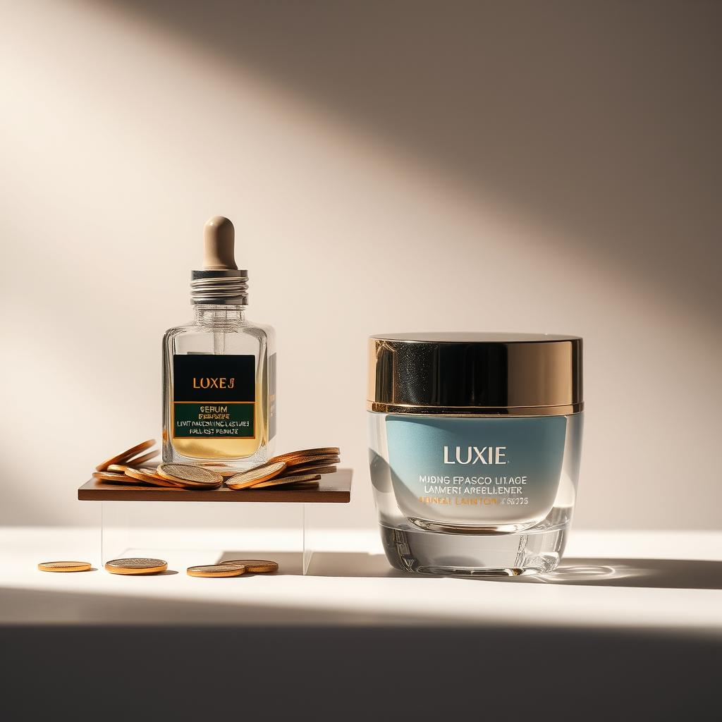 Pessoa aplicando um sérum facial, simbolizando o cuidado e o investimento em produtos de beleza.