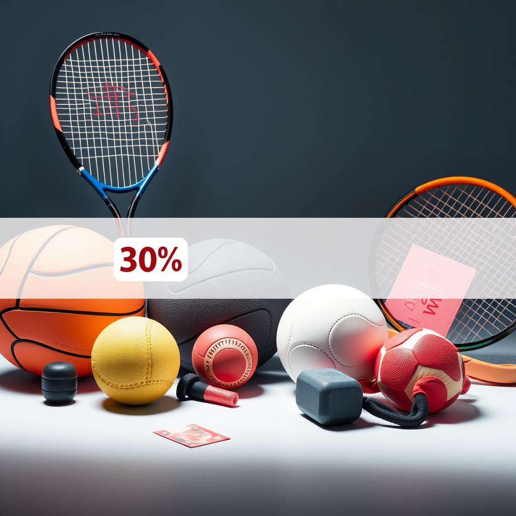Pessoa pesquisando ofertas de artigos esportivos no celular.